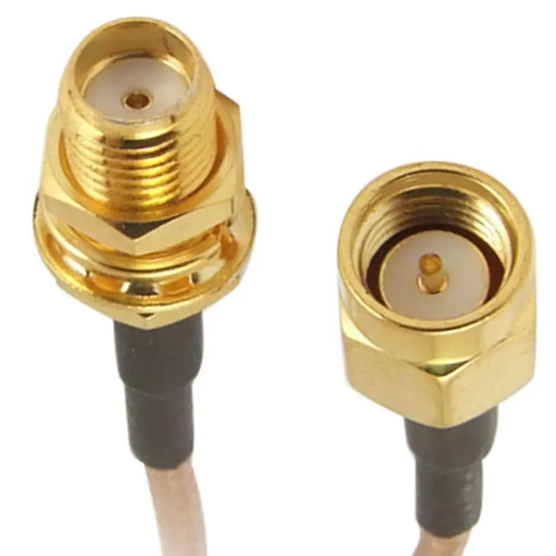 15CM SMA Male to SMA Female Nut Bulkhead Crimp RG316 Coax Cable Jumper Pigtail PAK55
15CM SMA Male to SMA Female Nut Bulkhead Crimp RG316 Coax Cable Jumper Pigtail PAK55