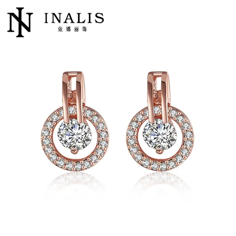 INALIS White Bella Crystal Earrings For Women Real Crystal From Swarovski Fashion Stud Earrings Party Jewelry Accessories E943
INALIS White Bella Crystal Earrings For Women Real Crystal From Swarovski Fashion Stud Earrings Party Jewelry Accessories E943