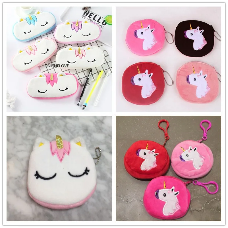HOT - 3Sizes 8CM and 10cm and 20cm , Multi-Colors- Coin Purse Bag , Key chain unicorn Plush Coin wallet Bag , Gift Pocket Pouch
HOT - 3Sizes 8CM and 10cm and 20cm , Multi-Colors- Coin Purse Bag , Key chain unicorn Plush Coin wallet Bag , Gift Pocket Pouch