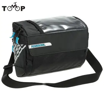 ROSWHEEL Bicycle Handlebar Bag Cycling Basket Bag Front Tube Pocket Shoulder Pack Outdoor Sports Multifunctional Bike Bag
ROSWHEEL Bicycle Handlebar Bag Cycling Basket Bag Front Tube Pocket Shoulder Pack Outdoor Sports Multifunctional Bike Bag