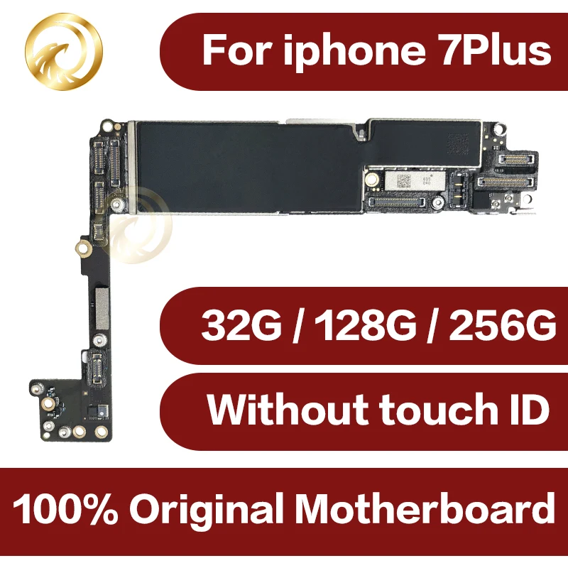 Для iphone7plus оригинальная материнская плата 32 Гб 128 ГБ разблокированная 7 p для iphone7