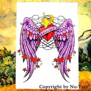 SHNAPIGN Angel wings Temporary Tattoo Body Art Flash Tattoo Stickers 21*15cm Waterproof Car Styling Home Decor Wall Sticker
SHNAPIGN Angel wings Temporary Tattoo Body Art Flash Tattoo Stickers 21*15cm Waterproof Car Styling Home Decor Wall Sticker