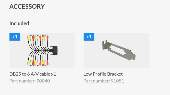 Pro capture cvbs accessory