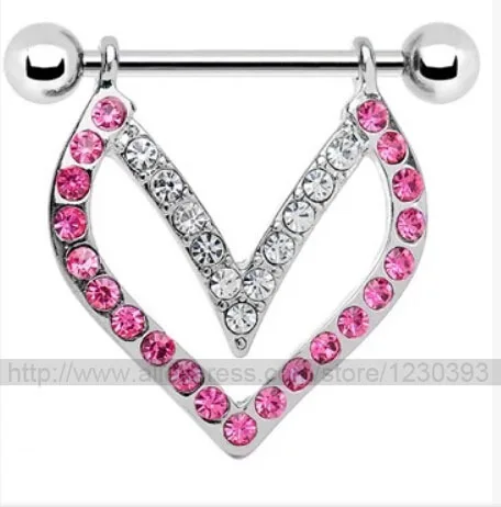 2015 Sale Rushed Fake Piercing Tunnels Septum Gem V Heart Nipple Shield 20mm Barbell Bar Ring Body Piercing
2015 Sale Rushed Fake Piercing Tunnels Septum Gem V Heart Nipple Shield 20mm Barbell Bar Ring Body Piercing