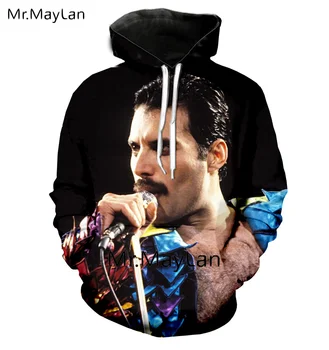 Queen Band Freddie Mercury 3D Print Jacket Women/men Unisex Rock Streetwear Sweatshirt Youth Hoodie Man Coats moletom masculino
Queen Band Freddie Mercury 3D Print Jacket Women/men Unisex Rock Streetwear Sweatshirt Youth Hoodie Man Coats moletom masculino