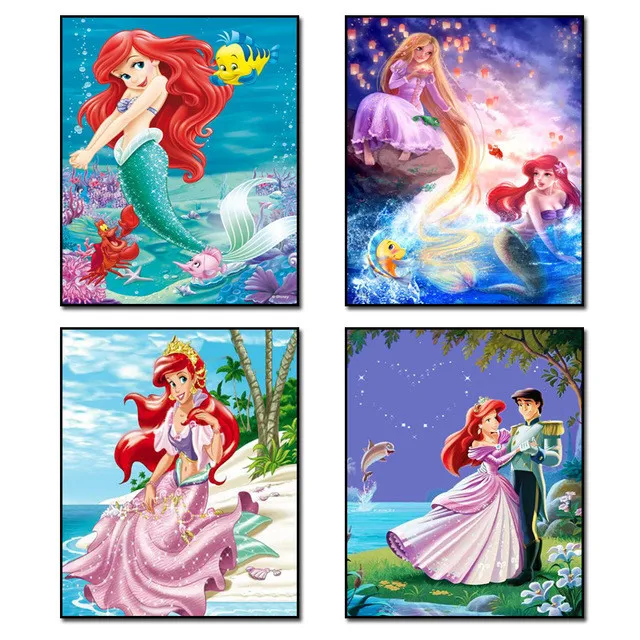 Diy Diamond Painting Cross Stitch Pattern Mosaic Crystal Needlework 5D Square Diamond Embroidery Girl Cartoon The Little Mermaid
Diy Diamond Painting Cross Stitch Pattern Mosaic Crystal Needlework 5D Square Diamond Embroidery Girl Cartoon The Little Mermaid