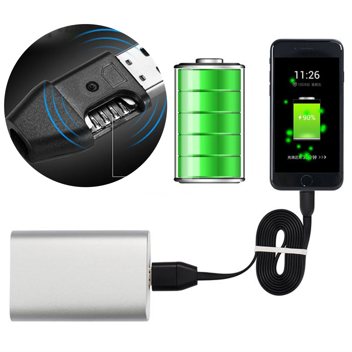 GSM SIM Wireless Hidden USB Cable Design Audio Sound Voice Listening Bug For Android
GSM SIM Wireless Hidden USB Cable Design Audio Sound Voice Listening Bug For Android