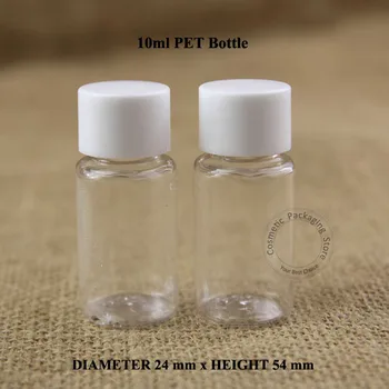 Wholesale 200pcs/lot Plastic 10ml PET Facial Cream Lotion Bottle 1/3OZ Emulsion Container 10g Packaging White Screw Cap
Wholesale 200pcs/lot Plastic 10ml PET Facial Cream Lotion Bottle 1/3OZ Emulsion Container 10g Packaging White Screw Cap
