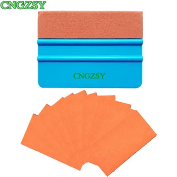 suede edge squeegee with extra 10pcs suede felt With Self Adhesive 3M Glue Replacement Window Tint Tools Car Wrapping Tools K34
suede edge squeegee with extra 10pcs suede felt With Self Adhesive 3M Glue Replacement Window Tint Tools Car Wrapping Tools K34