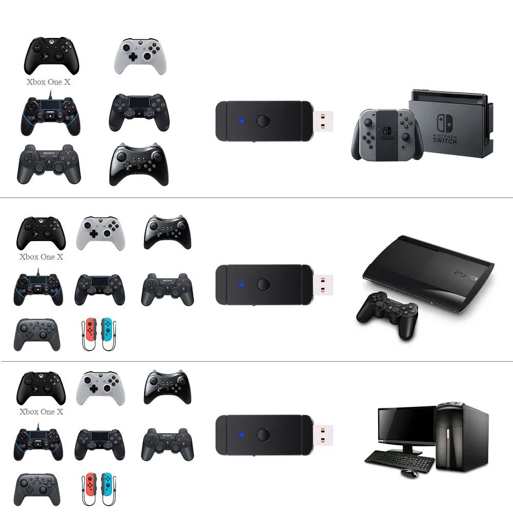 For PS3 PS4 Xbox360 Xbox One WiiU Switch Pro Controller To Nintend Switch PS3 PC Magic USB Controller Converter Adapter 2018 New
For PS3 PS4 Xbox360 Xbox One WiiU Switch Pro Controller To Nintend Switch PS3 PC Magic USB Controller Converter Adapter 2018 New