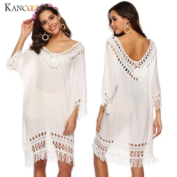 KANCOOLD dress Women Bathing Cover Up Bikini Swimsuit Swimwear Crochet Smock Beach sexy fashion new dress woman 2019MAR1
KANCOOLD dress Women Bathing Cover Up Bikini Swimsuit Swimwear Crochet Smock Beach sexy fashion new dress woman 2019MAR1