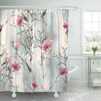 Shower Curtain with Hooks Blue Paint Grass Watercolor Hand Colorful Abstract Floral Artistic Color Contour Drawn
Shower Curtain with Hooks Blue Paint Grass Watercolor Hand Colorful Abstract Floral Artistic Color Contour Drawn