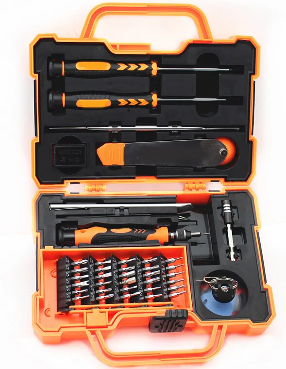 45 in1 Electronics Repair Tools Set Kit Multi Bits Screwdriver Set with Tweezers for Laptop Cellphone Tablet Repair Tool
45 in1 Electronics Repair Tools Set Kit Multi Bits Screwdriver Set with Tweezers for Laptop Cellphone Tablet Repair Tool