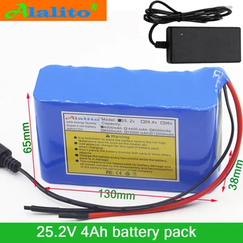 Alalito High capacity 24V 4Ah 18650 li-ion battery pack 25.2v 4000mAh electric bicycle moped /electric/lithium ion battery pack
Alalito High capacity 24V 4Ah 18650 li-ion battery pack 25.2v 4000mAh electric bicycle moped /electric/lithium ion battery pack