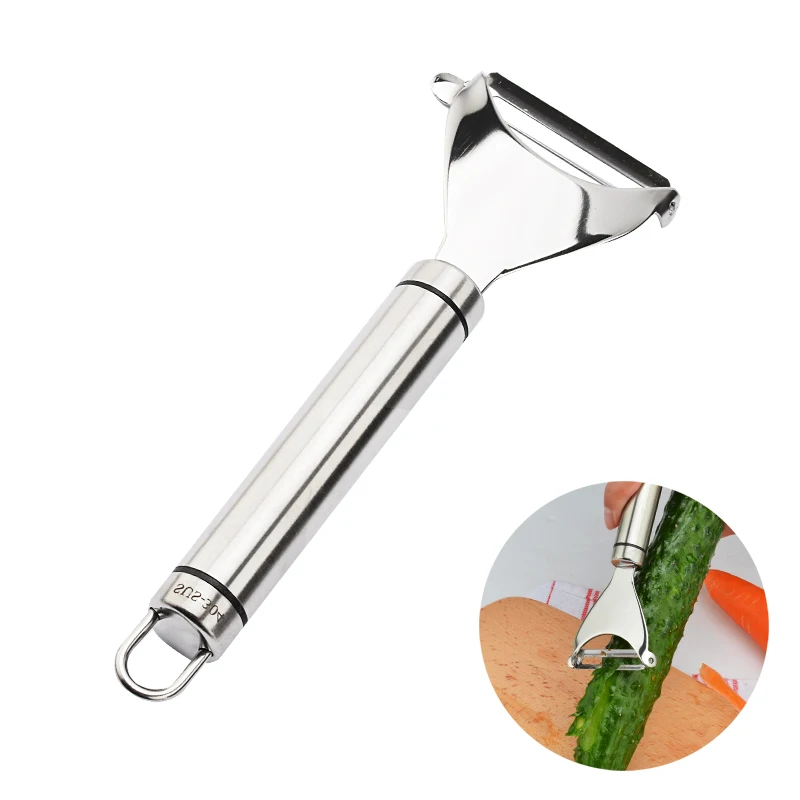 Stainless Steel Fruit Vegetable Peeler Labor-saving Slicer Multifunction Paring Knife Practical Planning Grater Kitchen Utensil
Stainless Steel Fruit Vegetable Peeler Labor-saving Slicer Multifunction Paring Knife Practical Planning Grater Kitchen Utensil