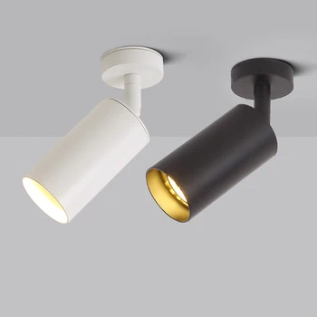 Modern Rotated LED Adjustable Spotlight Living Room Picture Focus Lamp Surface Mounted Black/White Shell BT07
Modern Rotated LED Adjustable Spotlight Living Room Picture Focus Lamp Surface Mounted Black/White Shell BT07