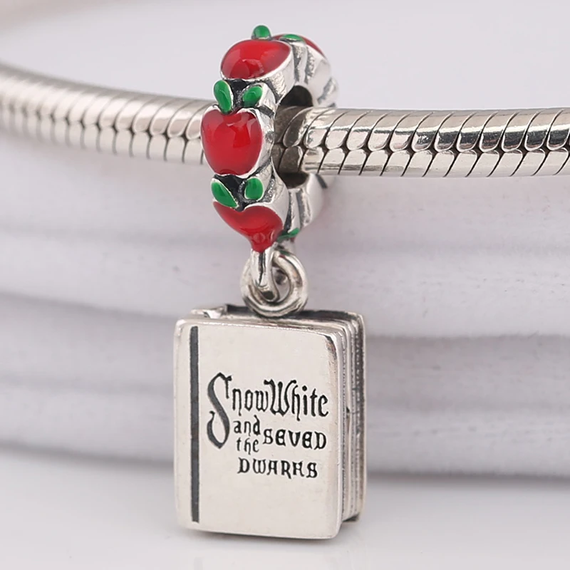 925 Sterling Silver Snow White The Seven Dwarfs Book Dangle Charm Mixed Enamel Original Jewelry Fits For Pandora Bracelets
925 Sterling Silver Snow White The Seven Dwarfs Book Dangle Charm Mixed Enamel Original Jewelry Fits For Pandora Bracelets