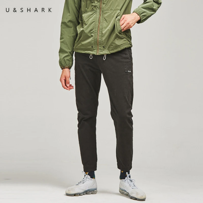 U&SHARK Spring Autumn Classic Casual Pants Men Cotton Pants Elastic Leg Opening Streewear Slim Fit Chinos Fashion Trousers Male
U&SHARK Spring Autumn Classic Casual Pants Men Cotton Pants Elastic Leg Opening Streewear Slim Fit Chinos Fashion Trousers Male