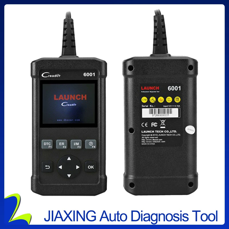 Original Launch DIY Code Reader CReader 6001 Full OBDII OBD2 functions Support O2 Sensor Test CReader 6001
Original Launch DIY Code Reader CReader 6001 Full OBDII OBD2 functions Support O2 Sensor Test CReader 6001