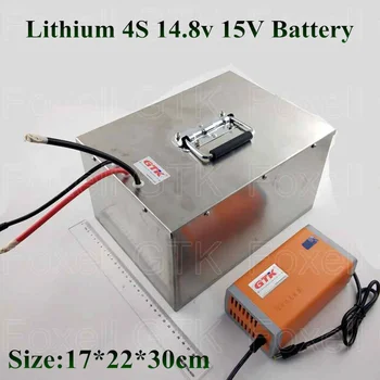 14.8V 100AH lithium Cells 15v Deep cycle 100A BMS discharge power li-ion Battery Pack for Boat Motor Solar wind Energy Yacht EV
14.8V 100AH lithium Cells 15v Deep cycle 100A BMS discharge power li-ion Battery Pack for Boat Motor Solar wind Energy Yacht EV