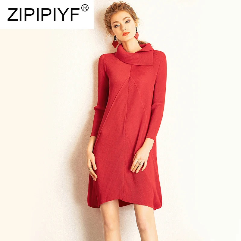 Solid Color Elegant Women Irregular Dress 2019 Temperament OL Loose Ruffled Dress Free Size Fashion Female Casual Wear C1797
Solid Color Elegant Women Irregular Dress 2019 Temperament OL Loose Ruffled Dress Free Size Fashion Female Casual Wear C1797
