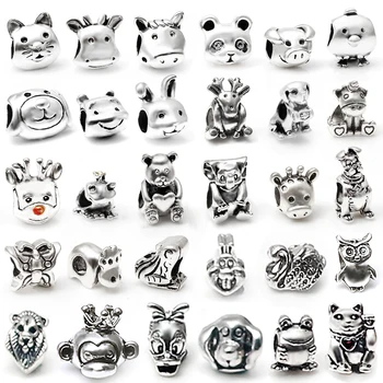 2Pcs/Lot Unicorn Bear Frog Cat Dog Owl Bead Fit Original Brands Charm Bracelet Animal Beaded
2Pcs/Lot Unicorn Bear Frog Cat Dog Owl Bead Fit Original Brands Charm Bracelet Animal Beaded