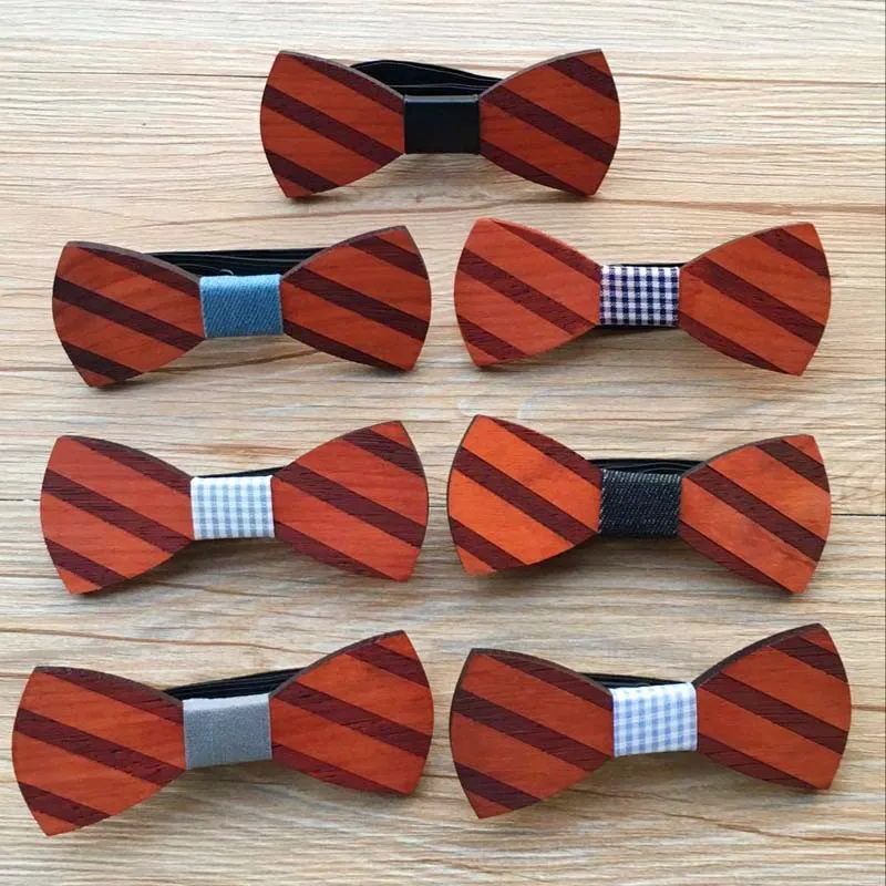 

Модный Оригинальный деревянный галстук-бабочка для джентльменов, галстук-бабочка для жениха ручной работы, бабочки для свадебной вечеринки, бабочки, деревянный галстук для мужчин