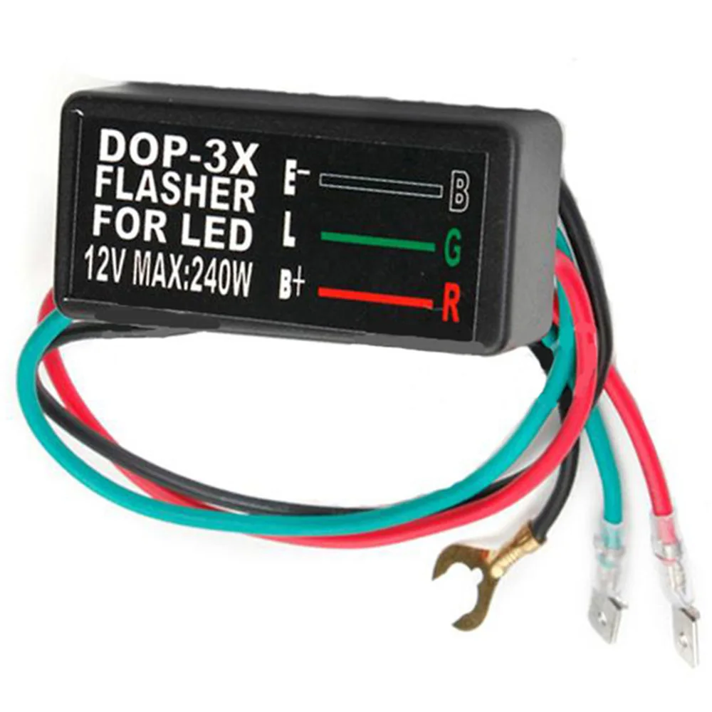Universal Car Motorcycle LED Turn Signal Light Flasher Relay Turn Signal For Car Motorbike Three-line flash controller
Universal Car Motorcycle LED Turn Signal Light Flasher Relay Turn Signal For Car Motorbike Three-line flash controller