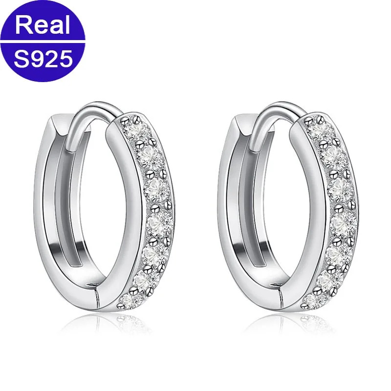 Red Trees Brand Fine Jewelry 925 Sterling Silver Small Hoop Earrings For Women With Cubic Zirconia
Red Trees Brand Fine Jewelry 925 Sterling Silver Small Hoop Earrings For Women With Cubic Zirconia