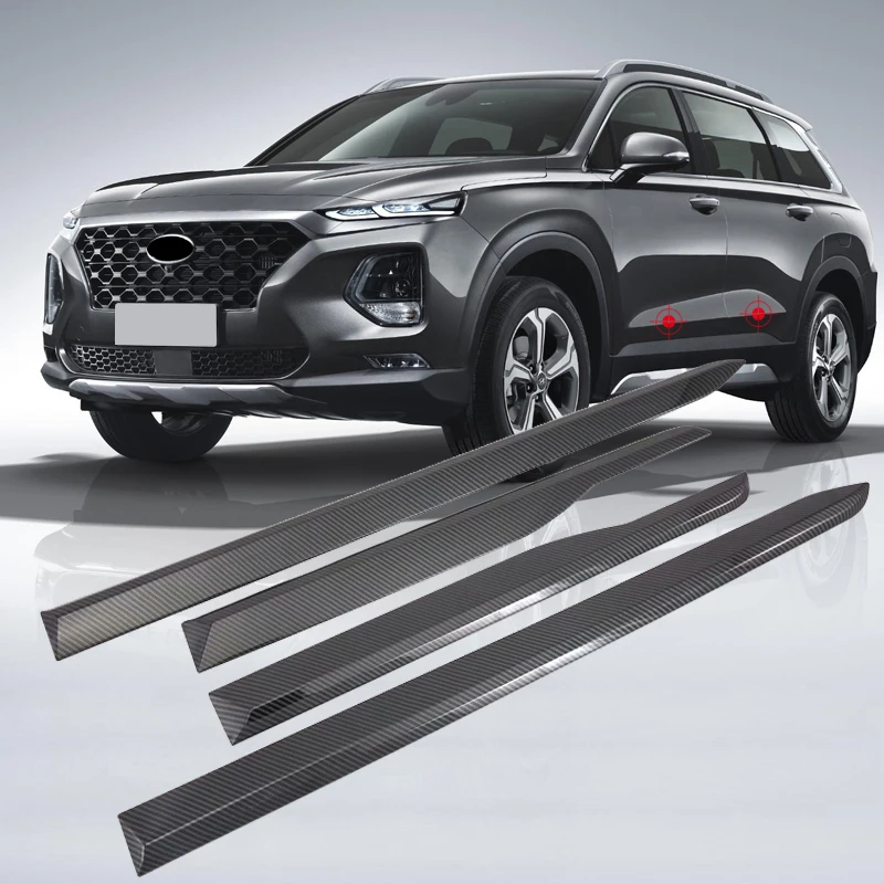 For Hyundai Santa Fe TM 2019 2020 Car Styling Auto Accessory ABS Carbon Style Car Body Door Mouldings Decor Cover Trims 4pcs
For Hyundai Santa Fe TM 2019 2020 Car Styling Auto Accessory ABS Carbon Style Car Body Door Mouldings Decor Cover Trims 4pcs