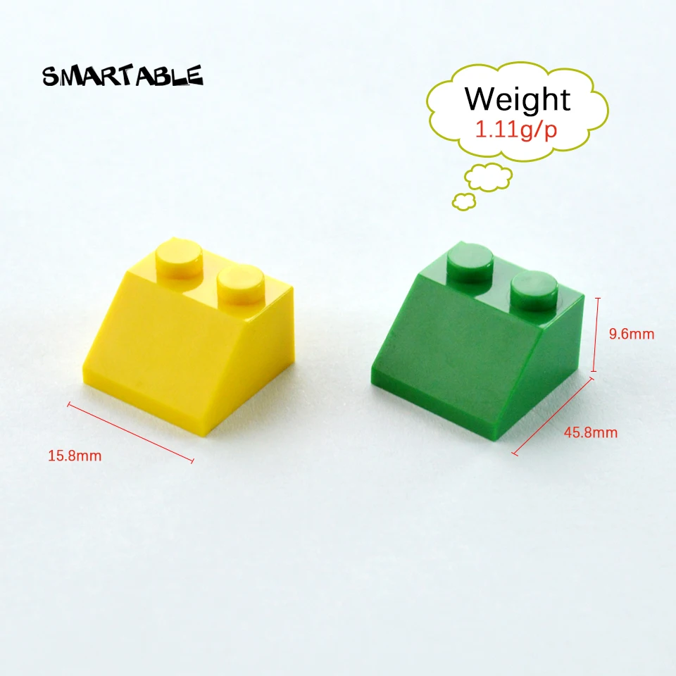 Smartable Bulk Slope Bricks 45 2X2 Building Blocks Patrs Learning Toys For Kids Compatible All Brand 3039 MOC Toys 450pcs/lot
Smartable Bulk Slope Bricks 45 2X2 Building Blocks Patrs Learning Toys For Kids Compatible All Brand 3039 MOC Toys 450pcs/lot