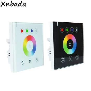 RGB Wall Mounted Touch Panel Led Controller Glass Panel Dimmer Switch Controller For 2835 5050 Led Strip Light DC12V-24V
RGB Wall Mounted Touch Panel Led Controller Glass Panel Dimmer Switch Controller For 2835 5050 Led Strip Light DC12V-24V