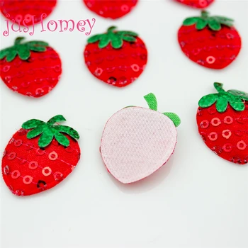30PCS Sequin Fabric Strawberries Red Color Sequined Fruit Strawberry Applique Patch for Home Decoration, Doll Making, DIY Crafts
30PCS Sequin Fabric Strawberries Red Color Sequined Fruit Strawberry Applique Patch for Home Decoration, Doll Making, DIY Crafts