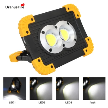 Rechargeable COB Flashlight LED Camping Work Light Lantern 18650 20W Large floodlight high brightness USB outdoor light lamp
Rechargeable COB Flashlight LED Camping Work Light Lantern 18650 20W Large floodlight high brightness USB outdoor light lamp