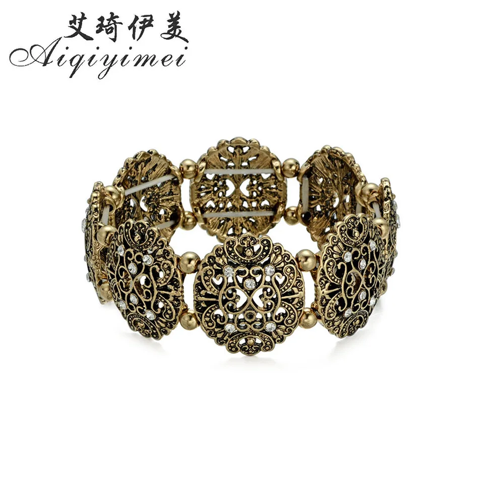 AIQIYIMEI Fashion Gold/Silver Vintage Bracelets&bangles Euramerican Stylish hollow out Elastic rope bracelet for women Jewelry
AIQIYIMEI Fashion Gold/Silver Vintage Bracelets&bangles Euramerican Stylish hollow out Elastic rope bracelet for women Jewelry