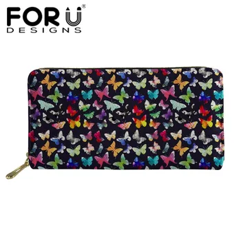 FORUDESIGNS Butterfly Prints Women Long Wallets Female Fashion Colorful Clutch Coin Purse Money Pocket Ladies Card Holder Wallet
FORUDESIGNS Butterfly Prints Women Long Wallets Female Fashion Colorful Clutch Coin Purse Money Pocket Ladies Card Holder Wallet