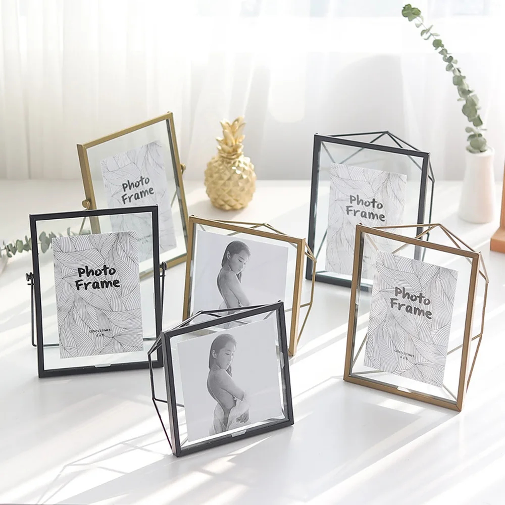 Nordic Simple Style 6 Inches Minimalist Modern Metal Glass Photo Frame Plant Specimen Frame Home Office Desk Decoration
Nordic Simple Style 6 Inches Minimalist Modern Metal Glass Photo Frame Plant Specimen Frame Home Office Desk Decoration