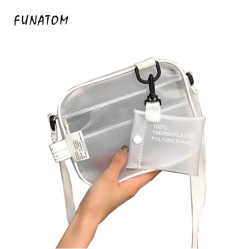 Brand Women Bag Fashion Female Handbag High Quality PVC Transparent Small Shoulder Bag Crossbody Bag
Brand Women Bag Fashion Female Handbag High Quality PVC Transparent Small Shoulder Bag Crossbody Bag