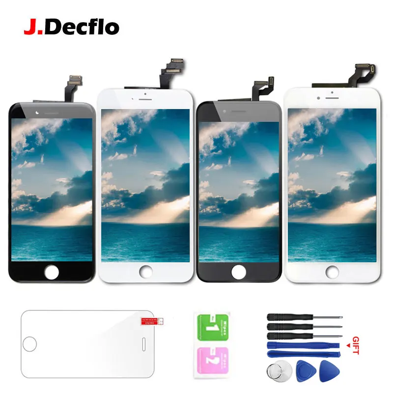 For iPhone 6 6 Plus 6S 6S Plus LCD Display Touch Screen Digitizer Full Assembly Replacement No Dead Pixel with Gifts
For iPhone 6 6 Plus 6S 6S Plus LCD Display Touch Screen Digitizer Full Assembly Replacement No Dead Pixel with Gifts