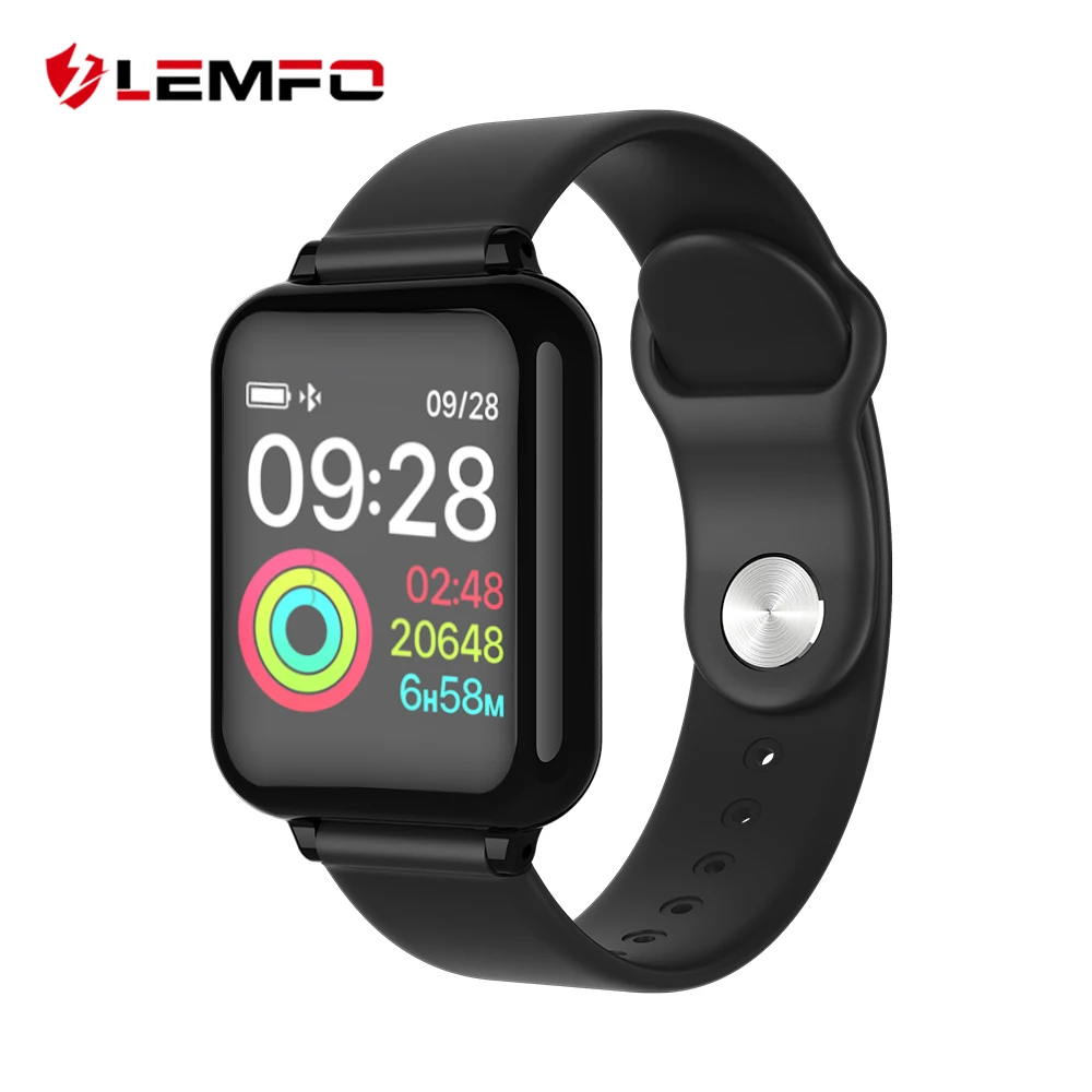 LEMFO 2019 1.3 Inch IPS Color Display Smart Watch Men IP67 Waterproof Heart Rate Monitor Smartwatch For Android IOS Phone
LEMFO 2019 1.3 Inch IPS Color Display Smart Watch Men IP67 Waterproof Heart Rate Monitor Smartwatch For Android IOS Phone