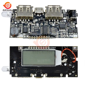 Automatic Protection Charger Board Dual USB 5V 1A 2.1A Mobile Power Bank 18650 Lithium Battery Charger Board Module Digital PCB
Automatic Protection Charger Board Dual USB 5V 1A 2.1A Mobile Power Bank 18650 Lithium Battery Charger Board Module Digital PCB