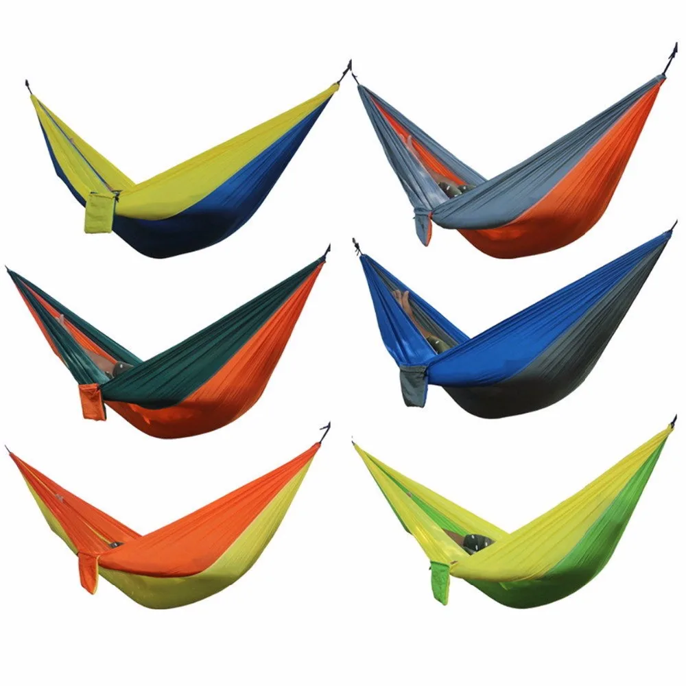 Nosii Outdoor Camping Parachute Nylon Hammock Double Hanging Bed Sleeping Swing+Carabiner+Carrying Bag
Nosii Outdoor Camping Parachute Nylon Hammock Double Hanging Bed Sleeping Swing+Carabiner+Carrying Bag