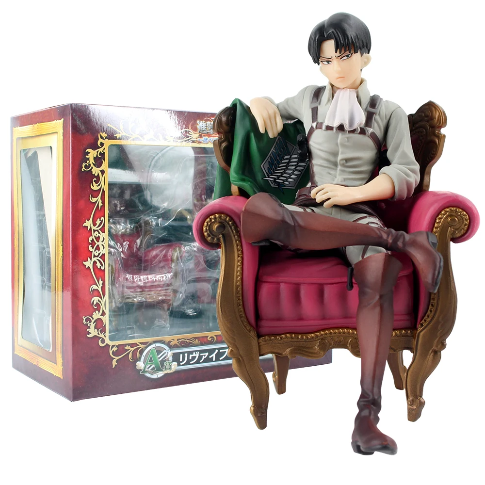 15cm Attack on Titan Levi Rivaille Rival Ackerman sofa action figure toys collection doll Christmas gift with box
15cm Attack on Titan Levi Rivaille Rival Ackerman sofa action figure toys collection doll Christmas gift with box
