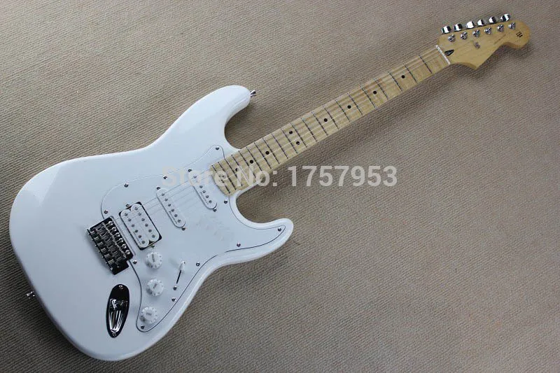 Free shipping custom guitar factory 2017 New!!! Real photo Custom F ST white Electric guitar maple fingerboard ST model 1111
Free shipping custom guitar factory 2017 New!!! Real photo Custom F ST white Electric guitar maple fingerboard ST model 1111