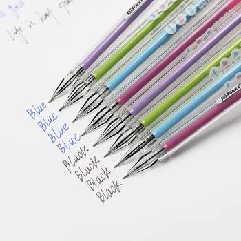 1PC Kawaii Creative Diamond Head Gel Ink Pen for Office School 0.5mm Carbon Sign Gel Pen Escolar Material G-9800
1PC Kawaii Creative Diamond Head Gel Ink Pen for Office School 0.5mm Carbon Sign Gel Pen Escolar Material G-9800