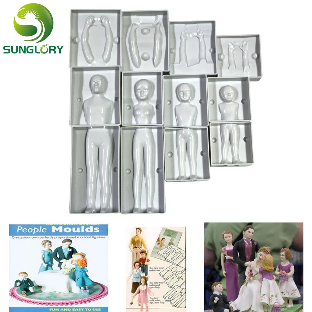 Baking Decoration Fondant 3D People Shaped Cake Figure Mold Family Set Human Body Decorating Mould To Create Men Women Children
Baking Decoration Fondant 3D People Shaped Cake Figure Mold Family Set Human Body Decorating Mould To Create Men Women Children