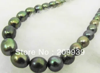 free shipping 00193 18" NATURAL TAHITIAN GENUINE BLACK MORE GREEN PEARL NECKLACE GOOD LUSTER 4.28
free shipping 00193 18" NATURAL TAHITIAN GENUINE BLACK MORE GREEN PEARL NECKLACE GOOD LUSTER 4.28