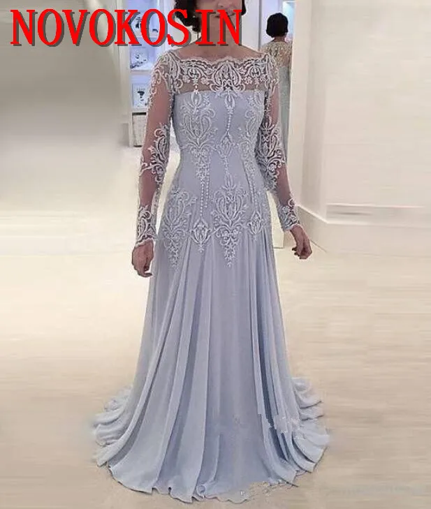 2019 New Long Sleeves Formal Mother Of The Bride Dresses Off Shoulder Appliques Lace Pearls Mother Dress Evening Gowns Plus Size
2019 New Long Sleeves Formal Mother Of The Bride Dresses Off Shoulder Appliques Lace Pearls Mother Dress Evening Gowns Plus Size