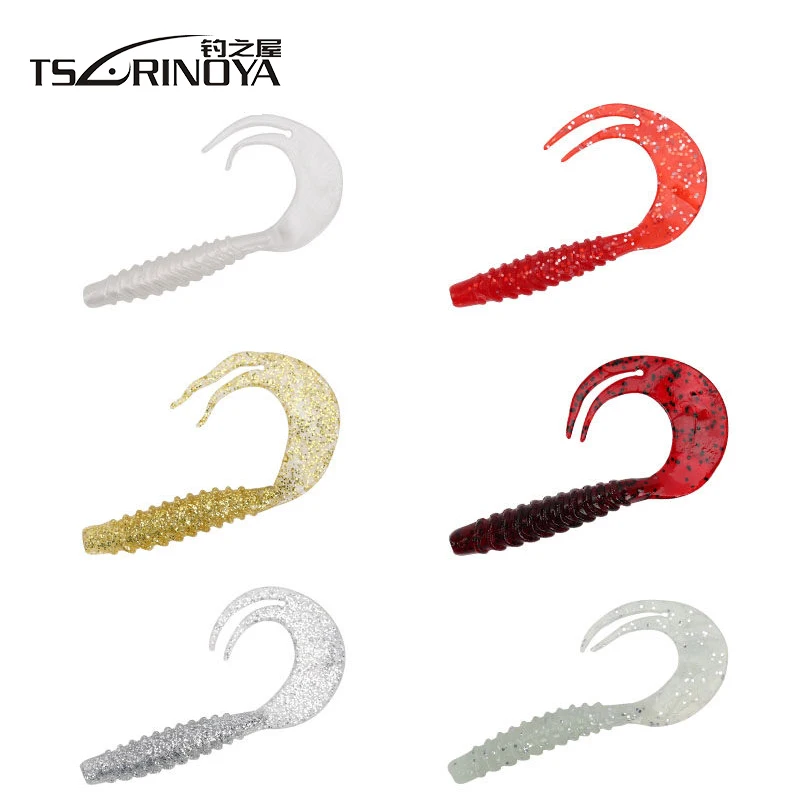 (6pcs/pack) Tsurinoya DW-R11 75mm/3.2g Soft Wrom Lure Soft Wormbait Artificial Bait Capuchin Fishing Lures Fishing Bait
(6pcs/pack) Tsurinoya DW-R11 75mm/3.2g Soft Wrom Lure Soft Wormbait Artificial Bait Capuchin Fishing Lures Fishing Bait