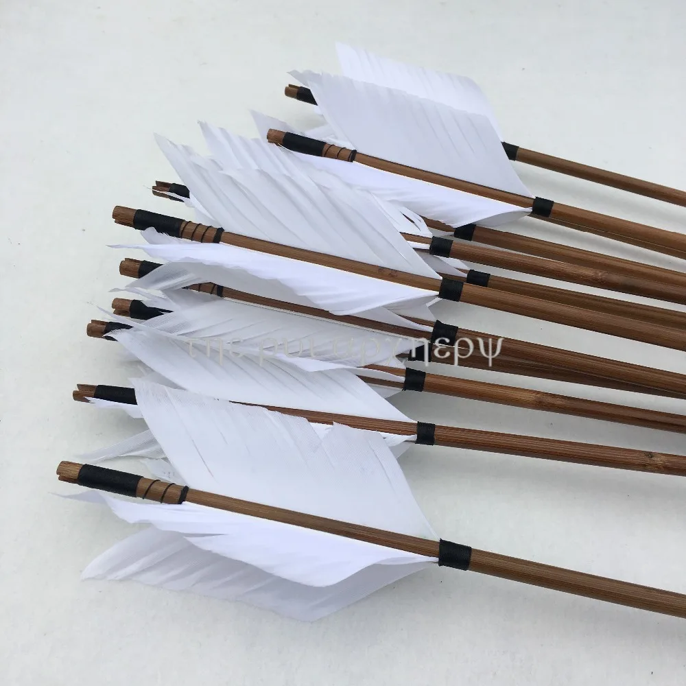 6/12/24pcs Archery Wooden Arrows with Black Nocks Hunting Target Arrows for Recurve Traditional Longbow
6/12/24pcs Archery Wooden Arrows with Black Nocks Hunting Target Arrows for Recurve Traditional Longbow
